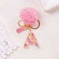 thumbnail image 1 of Under 10! Gmogad Initial Letter Keychain Bag Accessories for Women Backpack Purse Bag Charms for Handbags Initial Keychains for Women, 1 of 5