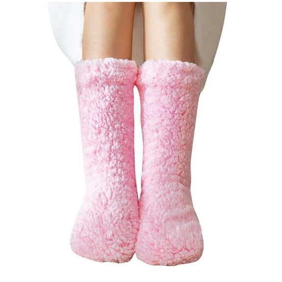 Clearance Under 10$! Home Plush And Thick Insulation, Sleep, Snow Socks, Slippers, Carpet Socks