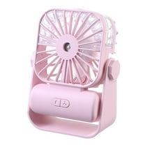 Clearance Under 10$!Household Fan MINI Desktop Small Clip Fan USB Charging Shaking Head Long Life Small Fan