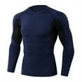 thumbnail image 1 of Under $10 Men's Athletic Long Sleeve Compression Shirts,Cool Dry Running T-Shirts Workout Gym Sport Base Layer Top, 1 of 2