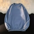 thumbnail image 1 of Sweatshirts for Men Lightweight Casual Crewneck Oversized Pullover Loose Fit Longs Sleeve Shirts Fall Fashion Clothes, 1 of 4