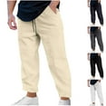 thumbnail image 1 of Clearance Under 10$!Mens Casual Dress Pants Plus Size Spring And Winter Casual Sports Popular Sweatpants And Pants, 1 of 8
