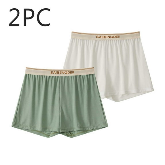 Miqool 2 Pack Mens Underwear, Comfortable Boxer Briefs, Moisture-Wicking Boxers, Assorted Color Multipacks, Tag Free