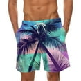thumbnail image 1 of Miqool Mens Swim Trunks Quick Dry Board Shorts Breathable Hawaii Beach Shorts Swimwear Bathing Suits with Pockets, 1 of 4