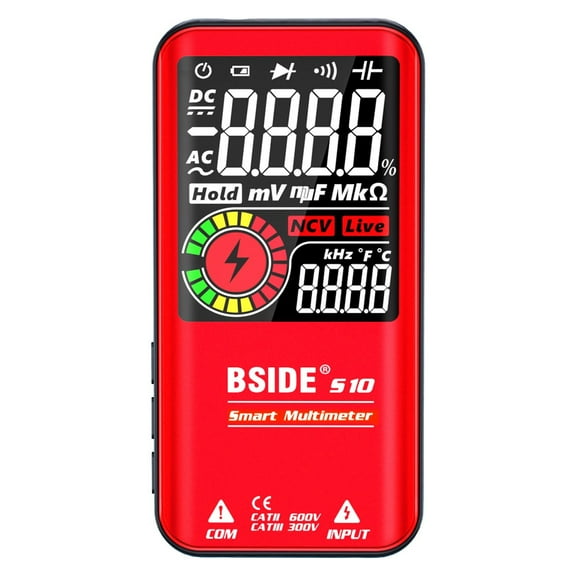 Clearance Under 10$! Multimeter Tools Intelligent Large-screen Color Screen Charging Automatic Range High-precision S11 Multi-meter