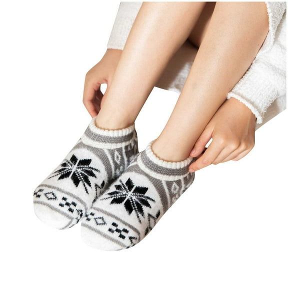 Clearance Under 10$! Plush And Thickened Home Confinement Socks, Snow Socks, Sleep Carpet Socks