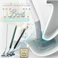 thumbnail image 1 of Clearance Under $10 Skegnu Toilet Brush Wall-mounted Soft Plastic Toilet Brush Without Dead Ends Toilet Cleaner, 1 of 5
