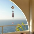 thumbnail image 1 of Clearance Under 10$! Sun Wind Chimes Luminous Metal Crafts Ornaments Garden Balcony Pendants, 1 of 5