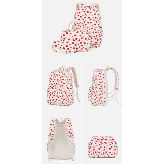 Clearance Under $10! Three Piece Backpack Set B Daypack Backpack For Work