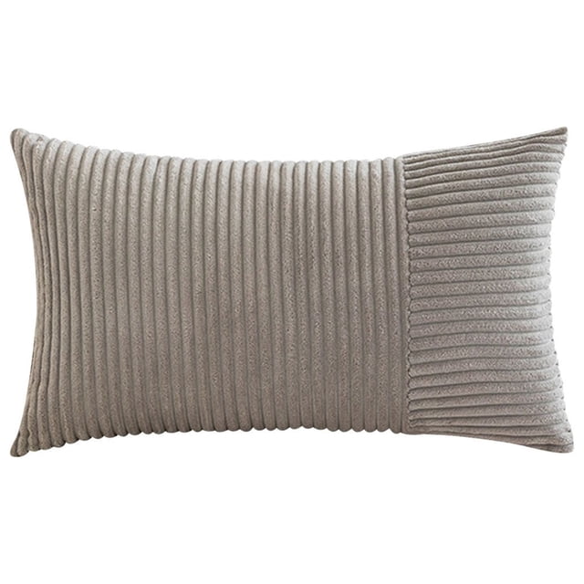 Clearance Under 10$!Throw Pillows for Couch Corduroy Splicing ...