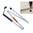 thumbnail image 1 of Clearance Under $10 Walking Cane Stick Folding Impaired 4 124CM Visually Long Blind Aluminum Kitchen，Dining & Bar, 1 of 8