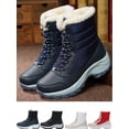 thumbnail image 1 of Winter Warm Snow Boots for Women Plus Size Eva Thick-soled Snow Boots High-top Velvet Warm Cotton Shoes, 1 of 8