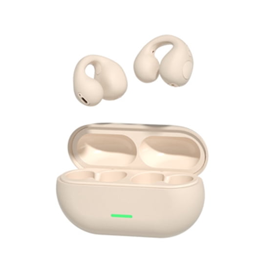 Clearance Under 10$! Wireless Bluetooth Earbuds High Sound Quality Ear-clip Bone Conduction Sports Bluetooth Earphone