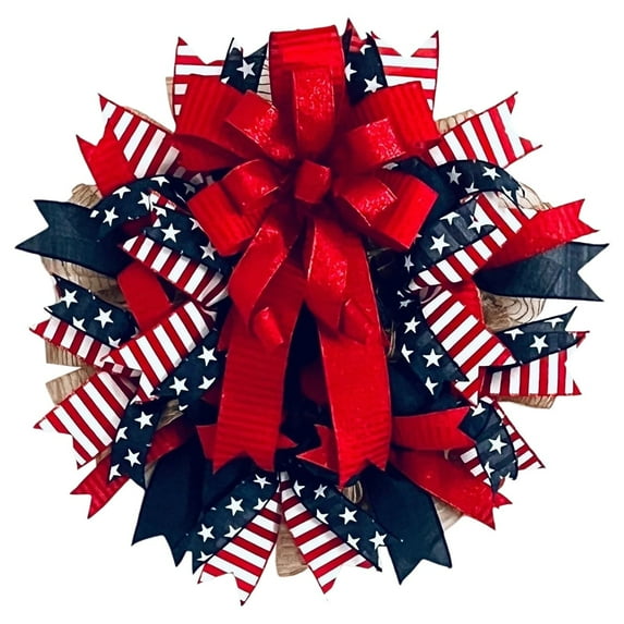 Clearance Under $10 Wreath, Front Door Holiday Celebration Farmhouse Wreath Four Welcome Sign Door Hanger