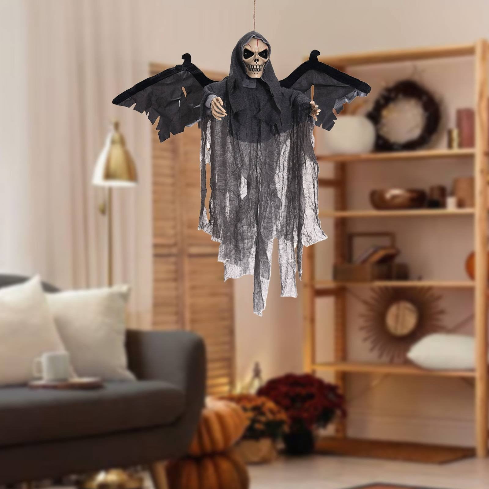 Clearance Under $14 Animated Hanging Skeleton – Voice-Activated ...