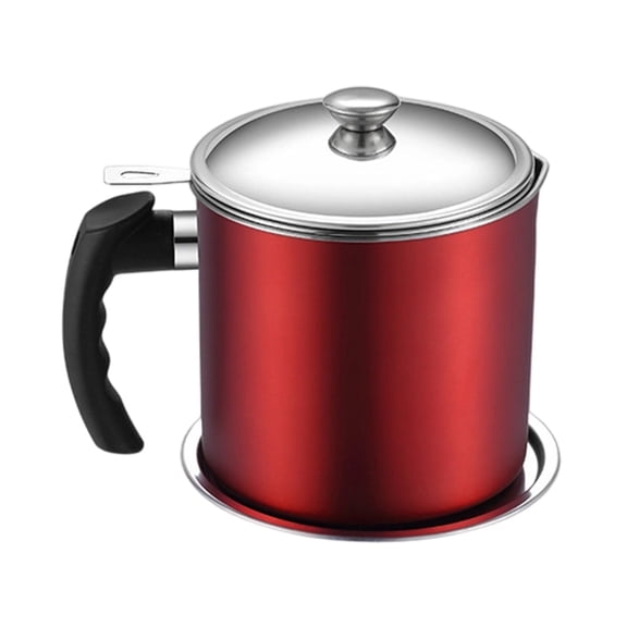 Clearance Under $15 Filter Cup Reusable Coffee Dripper Metal For Morning Pour Over Ritual Camping Coffee Brew Red (1Pc)