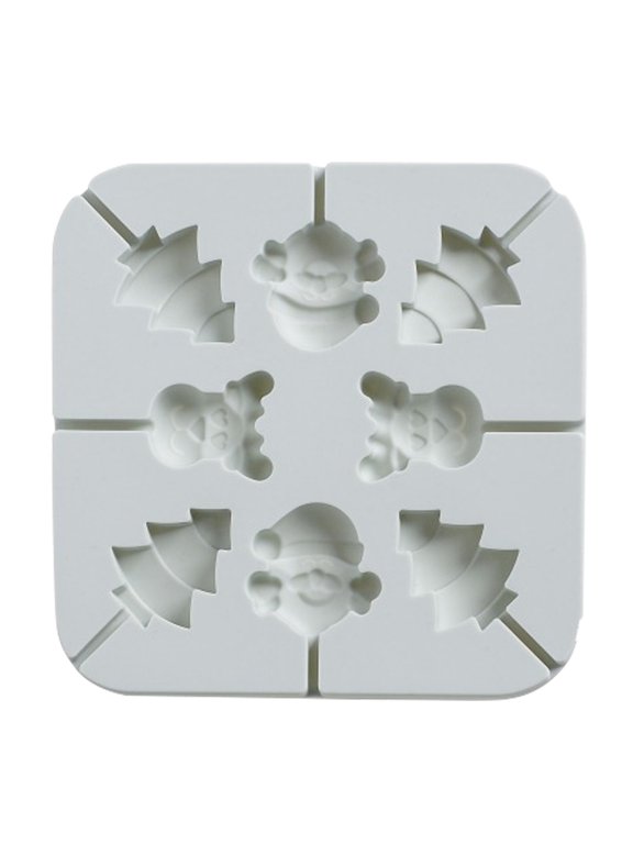 Clearance Under $2.06! 1 Pack Silicone Candy Mold – Fruit & Animal Lollipop Shapes for DIY Sweets (B)