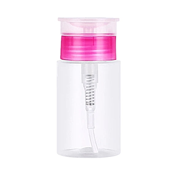 Clearance Under $2.06! 2Pcs Empty Dispenser Bottles with Lockable Pump for Travel or Home (5.8x5.8x12cm, A*2)