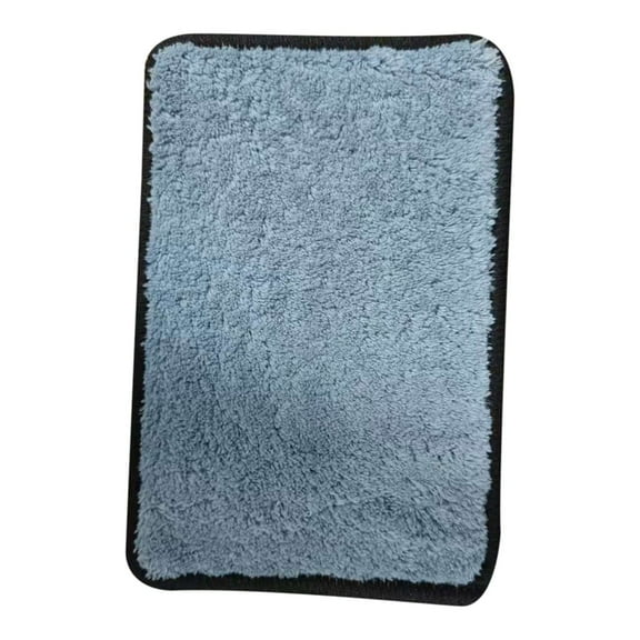 Clearance Under $2, 1 Pack Replacement Microfiber Cloth for Windshield Cleaner, Washable and Reusable Bonnet Pad for Glass Cleaning Tool,(Black)