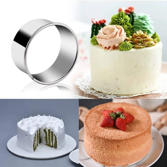 Clearance Under $2.14! 1 Pack Stainless Steel Dumpling Skin Cutter, Round Wrapper Mold for Homemade Dumplings (Silver, One Size)