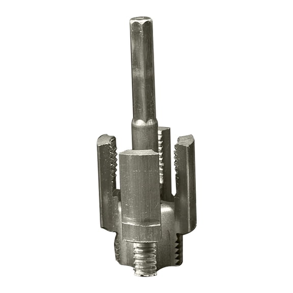 Clearance Under $2.34! 1PC PVC Pipe Threader, Internal/External Thread Cutting Tool for Drills, Metal, for Home Plumbing, (3/4in, Silver)
