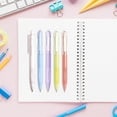 thumbnail image 1 of Clearance Under $2.5! 5Pcs Press Pen Green Gel Pens Bulk Pens, 1 of 5