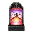 thumbnail image 1 of Clearance Under $2.59! 1 Pack Mini LED Glowing Tombstone Lamp, Halloween Skull Cemetery Decor, for Party Haunted House, 1 of 3