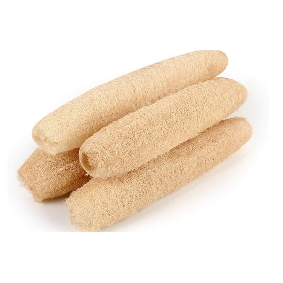 Clearance Under$2.84! 1 Pcs Natural Luffa Sponge, Exfoliating Loofah, Biodegradable, for Bath Skin Care, Gold