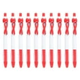 thumbnail image 1 of Clearance Under $2.84! 10PCS Ribbon Awareness Pens, Retractable Gel Roller Pens with Pink Ribbon Design, Plastic, for Gifting & Events, (13cm, Red), 1 of 4