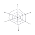 thumbnail image 1 of Clearance Under $2 Halloween Spider Web Hanging Decor, Scary Outdoor Ornament, 1 of 9