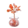 thumbnail image 1 of Clearance Under $2 Handmade Copper Wire Gemstone Tree, Natural Crystal Ornament for Home Car Desk Decor, Positive Energy Feng Shui Tree D 1PC, 1 of 4