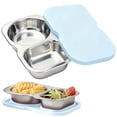 Clearance Under $2 Stainless Steel Snack Container with Silicone Lid, 2 ...