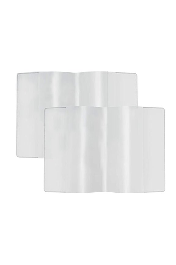 Clearance Under $2 | Transparent PVC Passport Protector Sleeve – 2-Pack