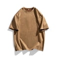 thumbnail image 1 of Clearance Under $20 Men Tshirt, Men's Fitness Home Wear Pajamas Color Cotton Solid Color T-shirt Sports, 1 of 4