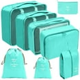 thumbnail image 1 of Clearance Under $20 Packing Cubes For Travel 8Pcs Travel Cubes Set Foldable Suitcase Organizer Lightweight Luggage Storage Bag, 1 of 7