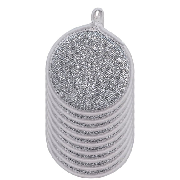 Clearance Under $3.06! 9 Pack Multipurpose Wire Dishcloth, Non-Scratch Steel Wool Cleaning Cloth for Kitchen (D, One Size)