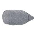 thumbnail image 1 of Clearance Under $3.24! 1PC Adjustable Sleep Mask, Ergonomic Eye Mask with Nose Bridge for Light Blocking, Cloth, for Travel & Home, (One Size, Grey), 1 of 5