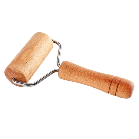 Clearance Under $3.29 Two Size Non Stick Wooden Rolling Pin Multipurpose Dough Roller For Baking Fondant Clay