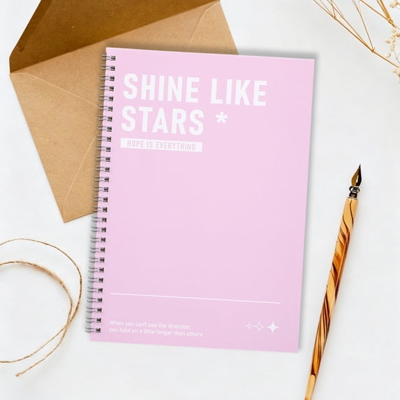 Clearance Under $3.5! Dopamine Notebook Pink 20.3 * 14 Composition Notebook Notepad