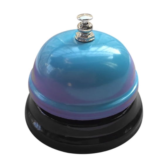 Clearance Under $3.54! 1PC Steel Service Bell, Counter Call Bell for Hotel, Restaurant, Bar - Classic Reception Desk Bell (E, One Size)