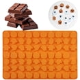 thumbnail image 1 of Clearance Under $3.59 Halloween Pumpkin Ghost Silicone Mold Candy Ice Tray for Fall Baking Wax Melt Jelly, 1 of 5