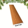 thumbnail image 1 of Clearance Under $3.99! 1PC Self-Adhesive Floor Transition Strip, 1m Wood Flooring Flat Seam Cover, No-Glue, for Home, K, 1m, 1 of 2