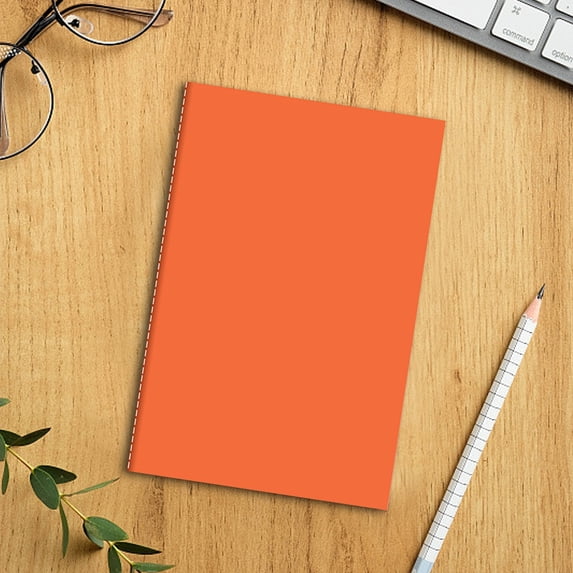 Clearance Under $3! A5 Thickened Soft Leather Bound Notebook 30 Sheets (60 Pages)/Book In Rose Red Composition Notebook Notepad