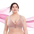 thumbnail image 1 of Clearance Under $3! Fatuov Bras for Women Plus Size Front Closure Push Up Bras Breathable Comfortable Everyday Underwear 36A, 1 of 5