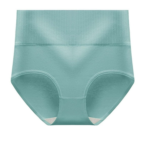 Joau Women's Cotton Underwear High Waisted Tummy Control Postpartum Underwear Full Coverage Briefs Soft Stretch Ladies Panties