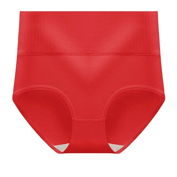 Joau Women's Cotton Underwear High Waisted Tummy Control Postpartum Underwear Full Coverage Briefs Soft Stretch Ladies Panties