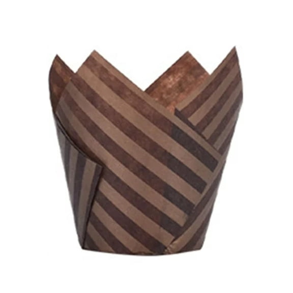 Clearance Under $4.04! 100Pcs Parchment Baking Cups for Parties (Paper, Brown)