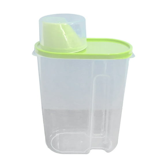 Clearance Under $4.16! 1Pc Airtight Dry Food Storage Container (ABS, Green)