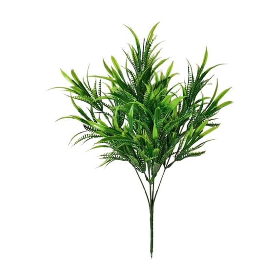 Clearance Under $4 1Pc Artificial Grass Pick Artificial Grass Spray For Tropical Office Corner,Plastic (E)