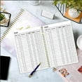 thumbnail image 1 of Clearance Under $4.4, 1 Pack Account Tracker Budget Notebook, Double Wire Binding Ledger Book, Personal Household Expense Savings Planner, 1 of 6